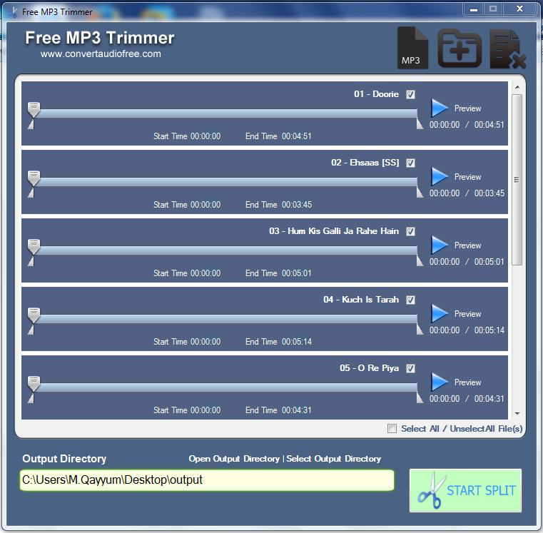 Free Mp3 Trimmer